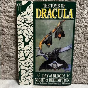 The Tomb of Dracula Book 3 Comic Book Graphic Novel Day Blood Night Redemption